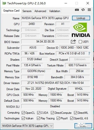 RTX3060與RTX3070兩款顯卡性能相差幾何?