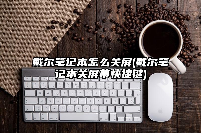 戴爾筆記本怎么關屏(戴爾筆記本關屏幕快捷鍵)