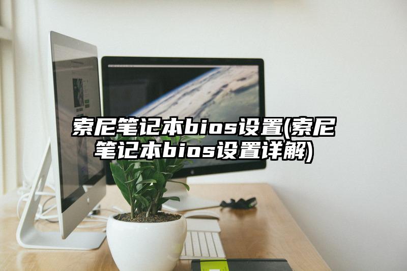 索尼筆記本bios設(shè)置(索尼筆記本bios設(shè)置詳解)