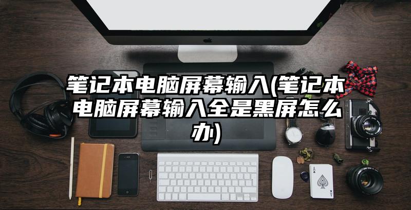 筆記本電腦屏幕輸入(筆記本電腦屏幕輸入全是黑屏怎么辦)
