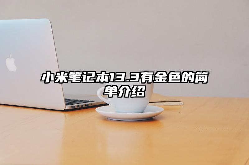 小米筆記本13.3有金色的簡單介紹