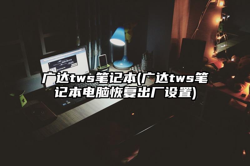 廣達tws筆記本(廣達tws筆記本電腦恢復出廠設置)