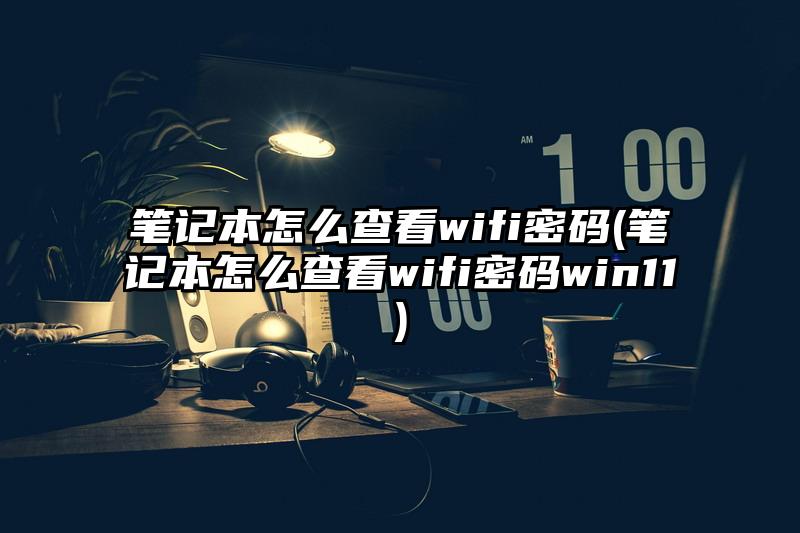 筆記本怎么查看wifi密碼(筆記本怎么查看wifi密碼win11)