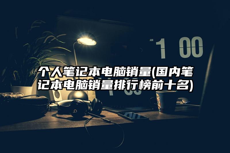 個人筆記本電腦銷量(國內筆記本電腦銷量排行榜前十名)
