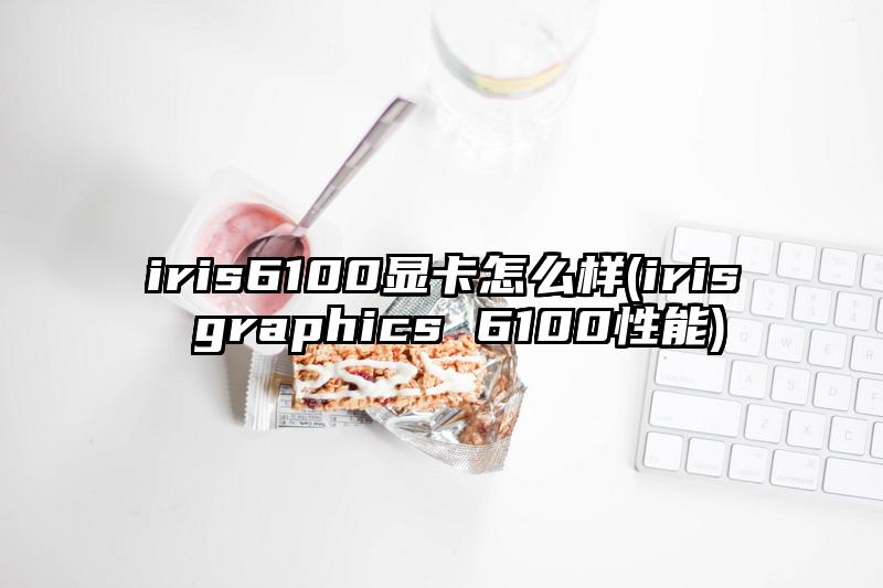 iris6100顯卡怎么樣(iris graphics 6100性能)