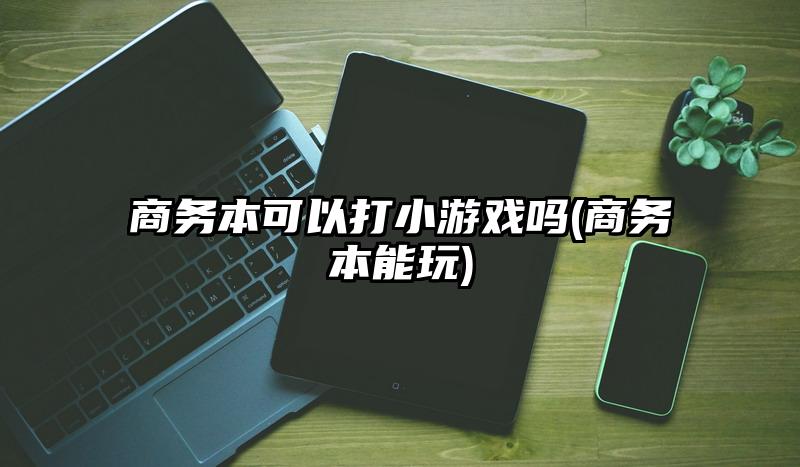 商務本可以打小游戲嗎(商務本能玩)