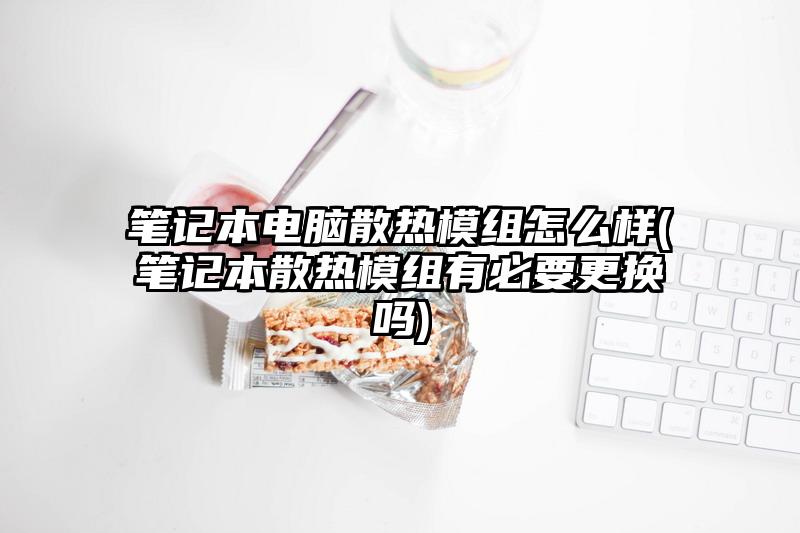 筆記本電腦散熱模組怎么樣(筆記本散熱模組有必要更換嗎)