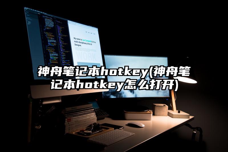 神舟筆記本hotkey(神舟筆記本hotkey怎么打開)