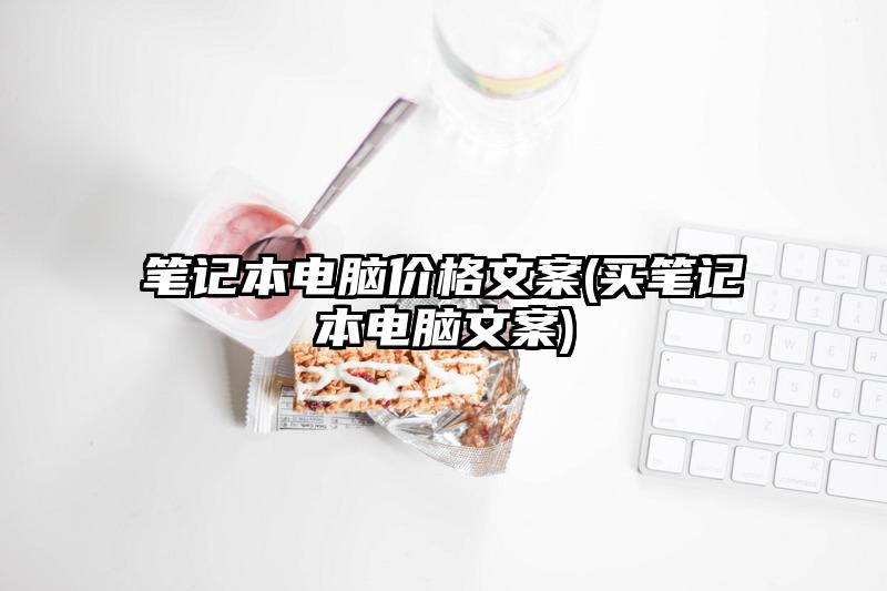 筆記本電腦價格文案(買筆記本電腦文案)