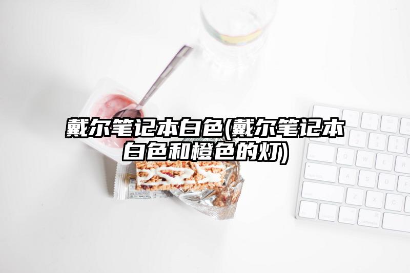 戴爾筆記本白色(戴爾筆記本白色和橙色的燈)