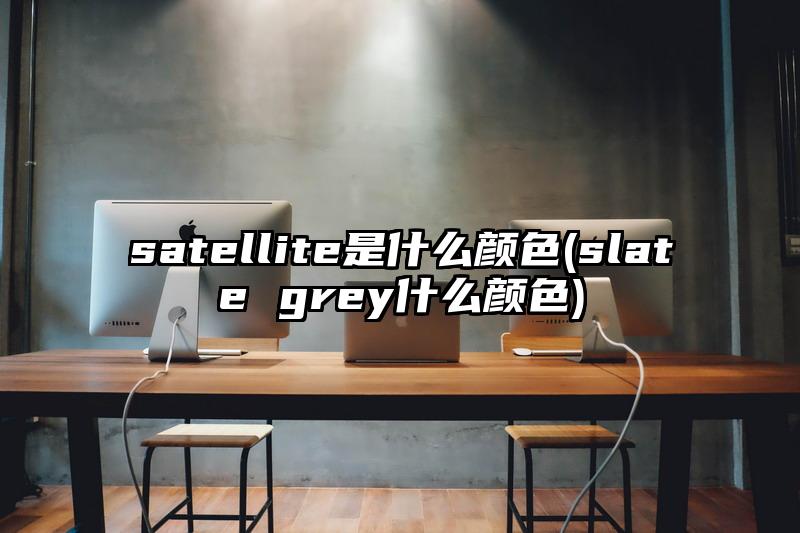 satellite是什么顏色(slate grey什么顏色)