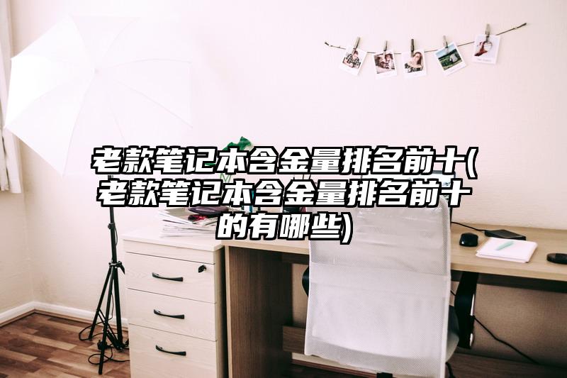 老款筆記本含金量排名前十(老款筆記本含金量排名前十的有哪些)